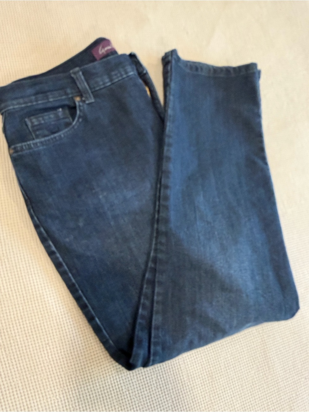 Gloria Vanderbilt Indigo Straight-Leg Jeans